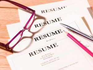 Resumes available for different levels online!